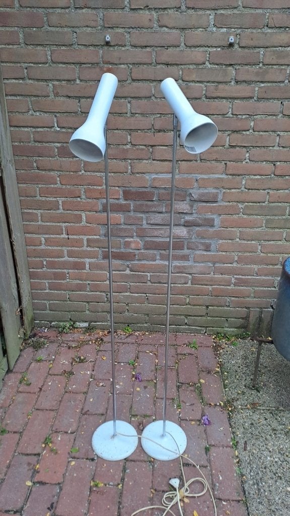 vintage vloerlampen, Huis en Inrichting, Lampen | Vloerlampen, Ophalen, Gebruikt, 100 tot 150 cm, Vintage