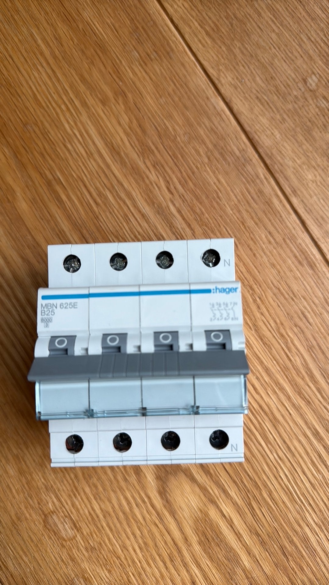 Hager krachtgroep 25A MBN625E, Ophalen of Verzenden, Nieuw, Overige typen