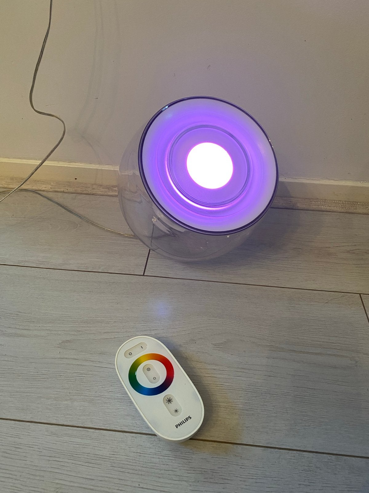 Philips LivingColors LED-lamp met afstandsbediening, Wit, Kunststof, Philips, Ophalen of Verzenden