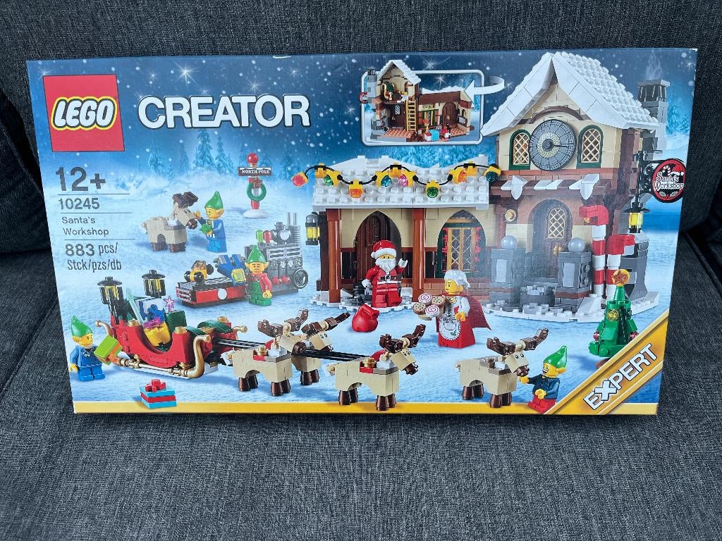 Lego Creator 10245 Santa's Workshop kerst nieuw!, Ophalen of Verzenden, Nieuw, Complete set, Lego