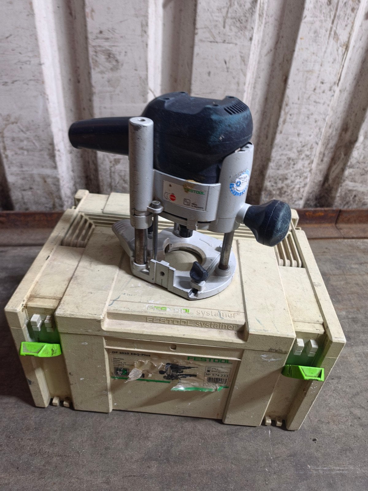 Festool OF1010EBQ bovenfrees, Doe-het-zelf en Verbouw, Gereedschap | Freesmachines, Ophalen of Verzenden, Gebruikt, Elektrisch