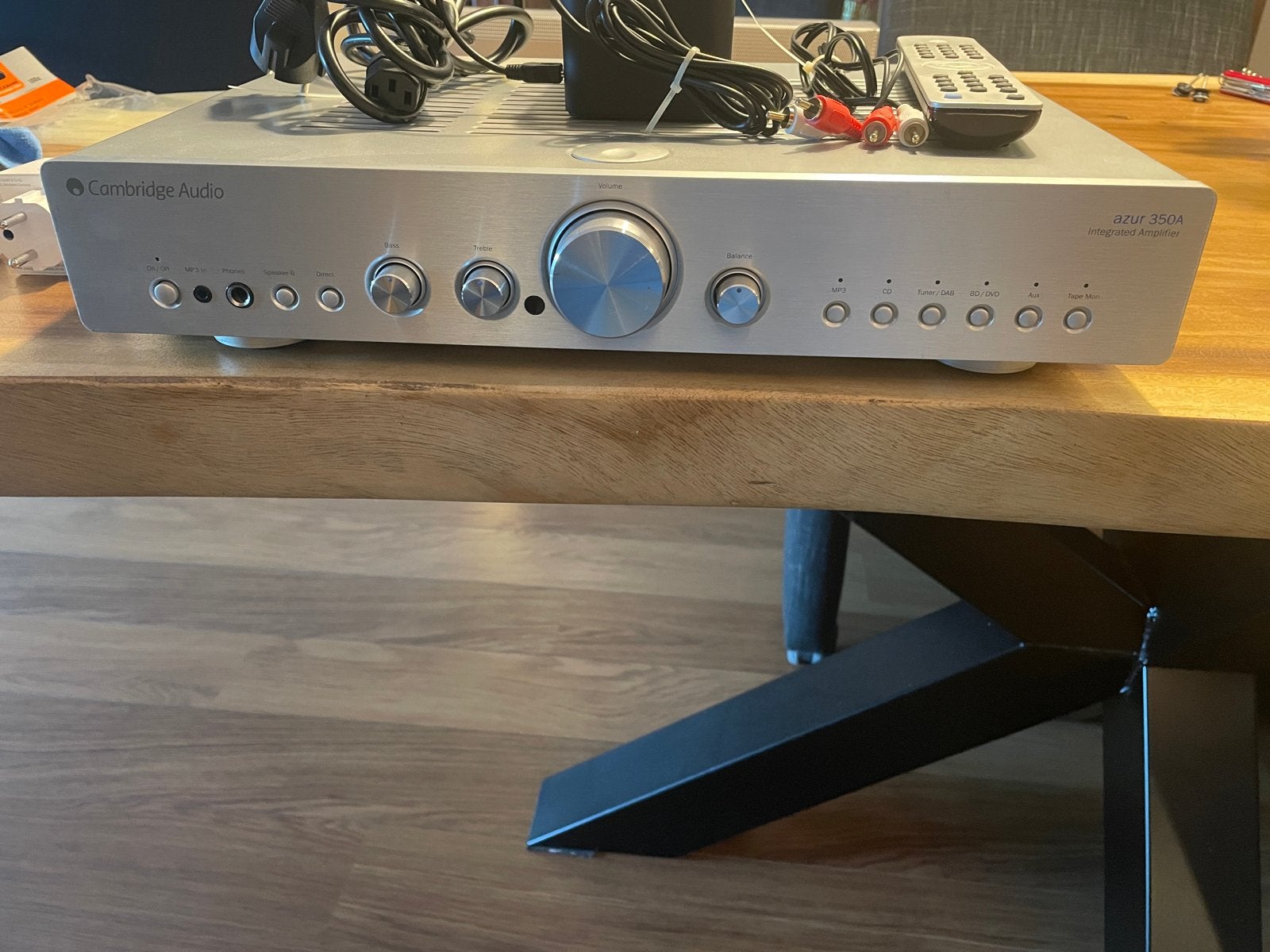 Cambridge Audio Azur 350A Geïntegreerde Versterker, Ophalen, Zo goed als nieuw, Stereo, 60 tot 120 watt