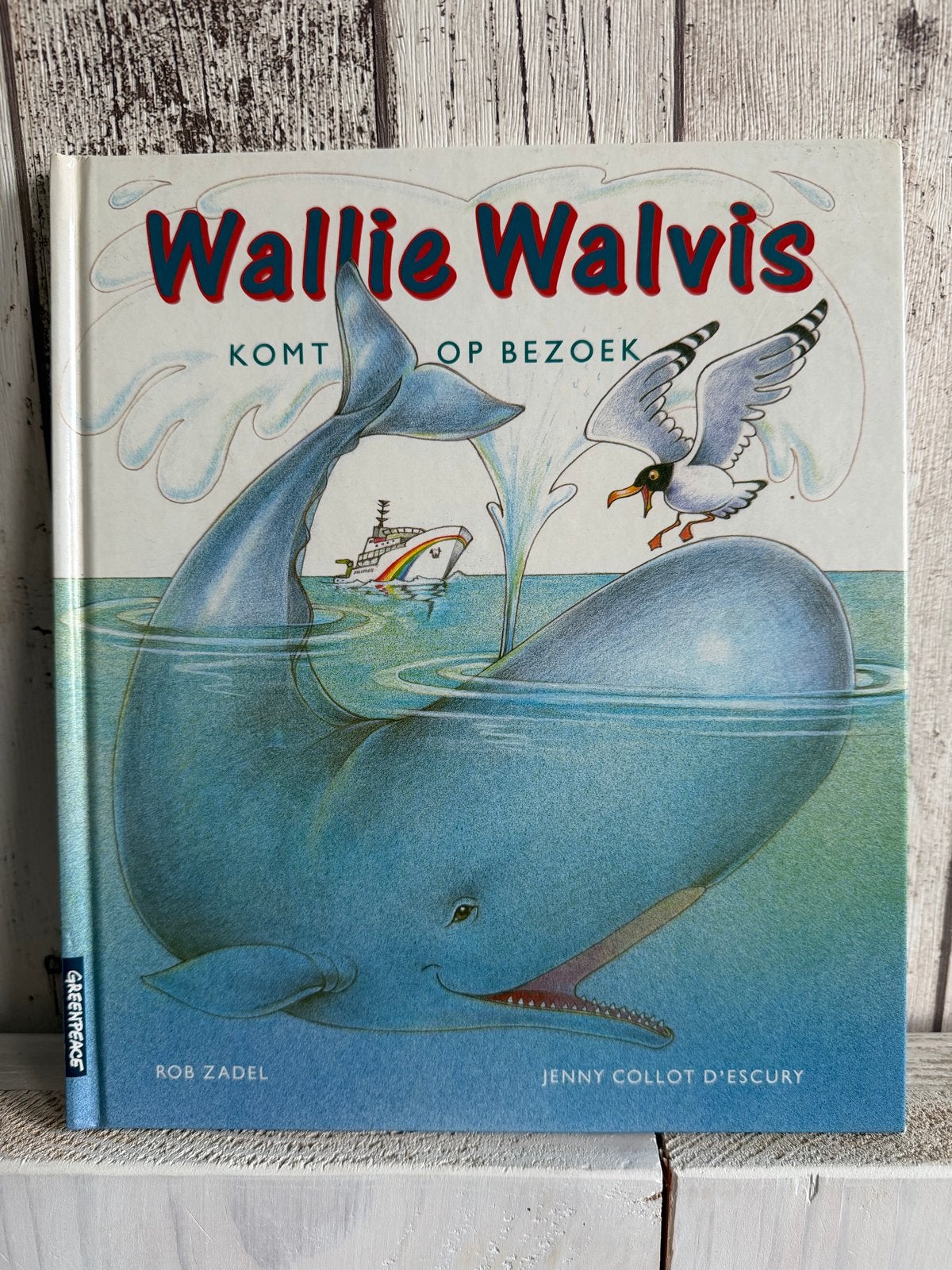 Wallie Walvis Komt Op Bezoek - Rob Zadel & Jenny Collot d'Es, Ophalen of Verzenden, Nieuw, Fictie algemeen