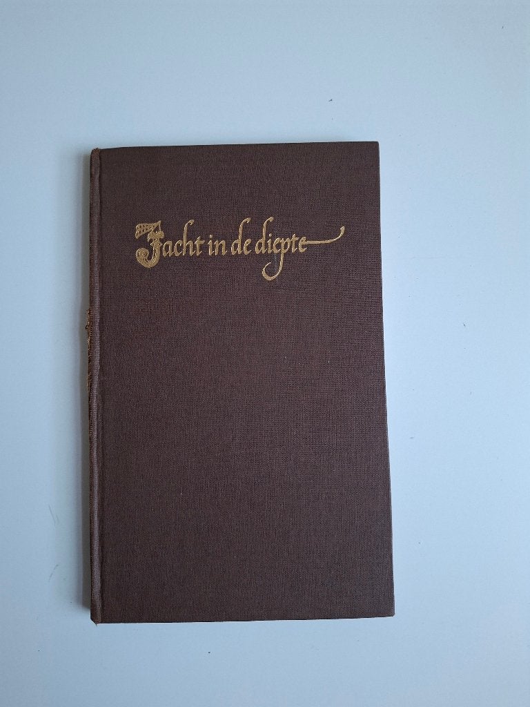 Jacht in de diepte – Adriaan van der Veen 1ste druk 1947, Ophalen of Verzenden, Gelezen