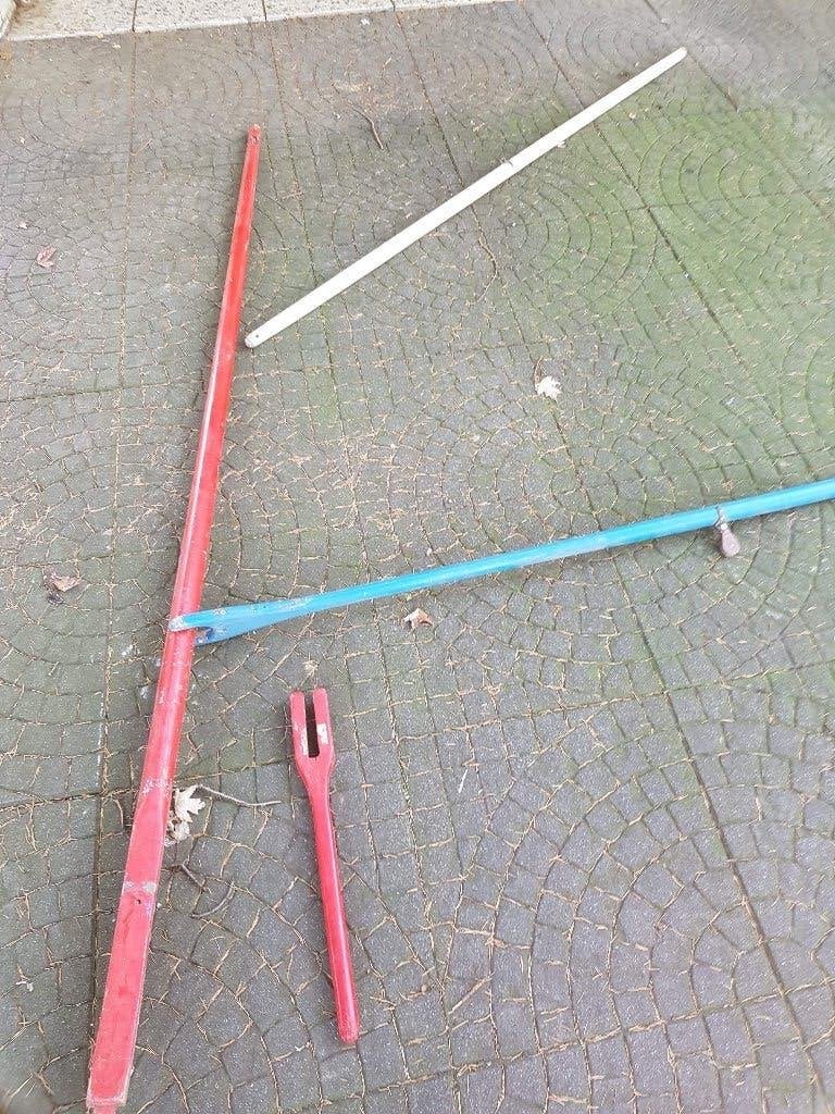 mast zwaard roer zeilboot piraatjol logger gaffel motor boot, Ophalen, Zo goed als nieuw, Minder dan 15 m²