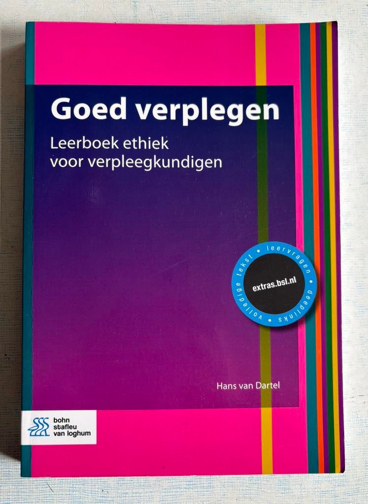 Goed verplegen - Hans van Dartel, Ophalen of Verzenden, Beta, Zo goed als nieuw, HBO