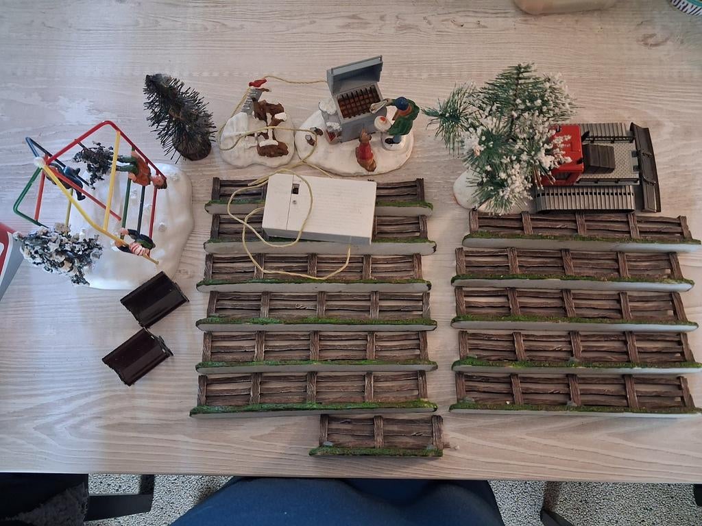 Kerstdorp onderdelen, Diversen, Kerst, Ophalen of Verzenden