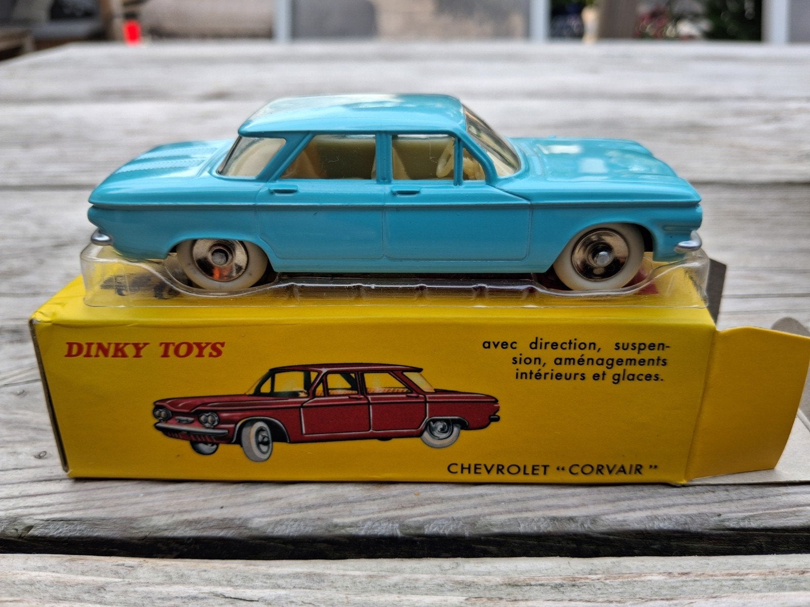 Dinky Toys Chevrolet Corvair, Hobby en Vrije tijd, Modelauto's | 1:43, Ophalen of Verzenden, Nieuw, Auto, Dinky Toys