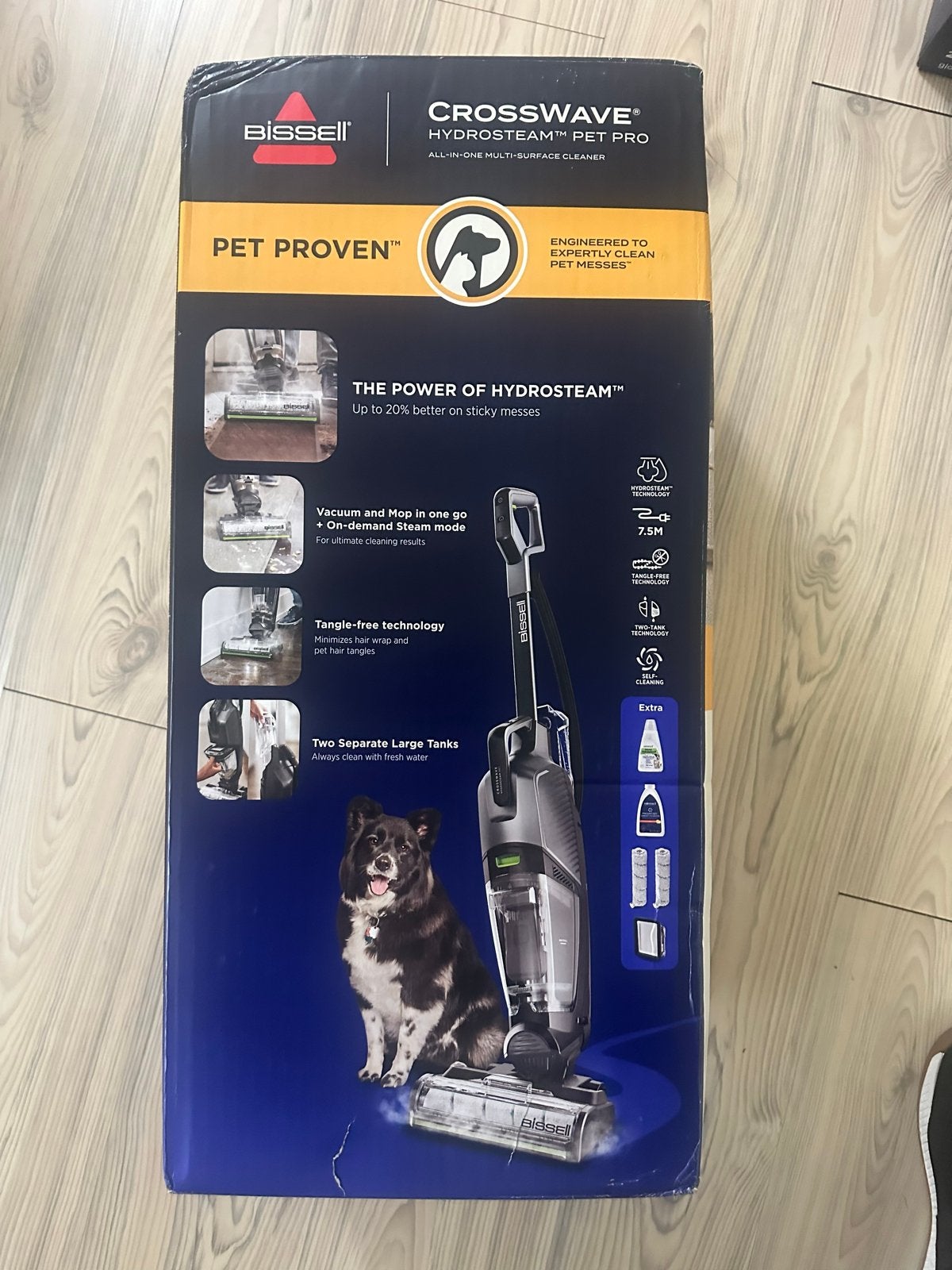 Bissell CrossWave HydroSteam Pet Pro All-in-One Reiniger, Combi-reiniger, Overige merken, Ophalen of Verzenden, Reservoir