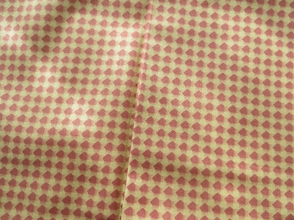 stof/quilts/katoen/patchwork/geel/ruitje/country, Meerkleurig, Nieuw, Ophalen of Verzenden, 30 tot 120 cm