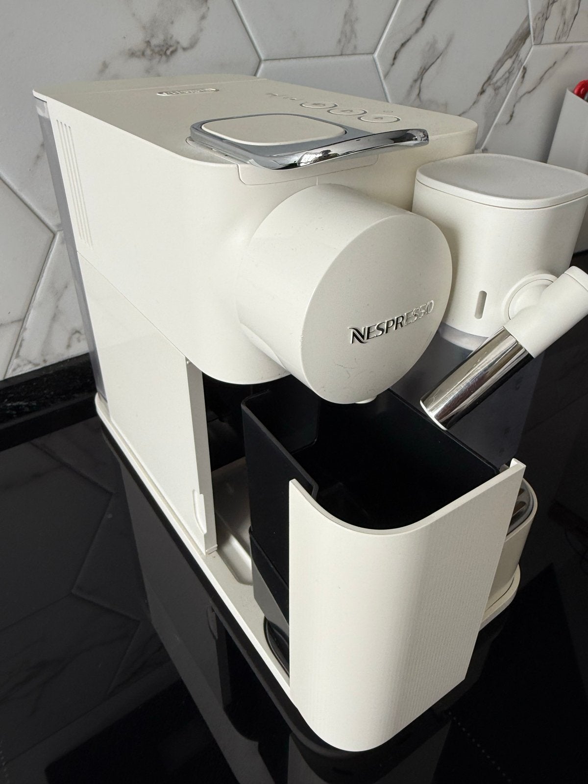 Nespresso De'Longhi EN510.W - Zo goed als nieuw, Ophalen, Espresso apparaat, Zo goed als nieuw, 1 kopje