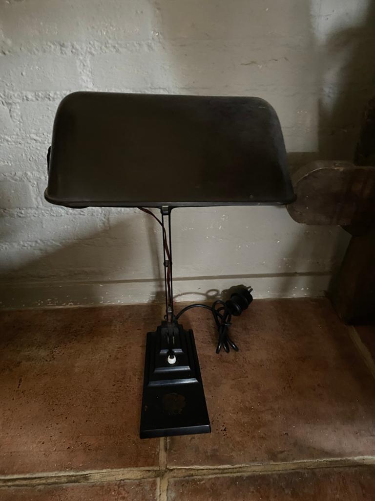Notarislamp bureaulamp Erpe, Ophalen of Verzenden