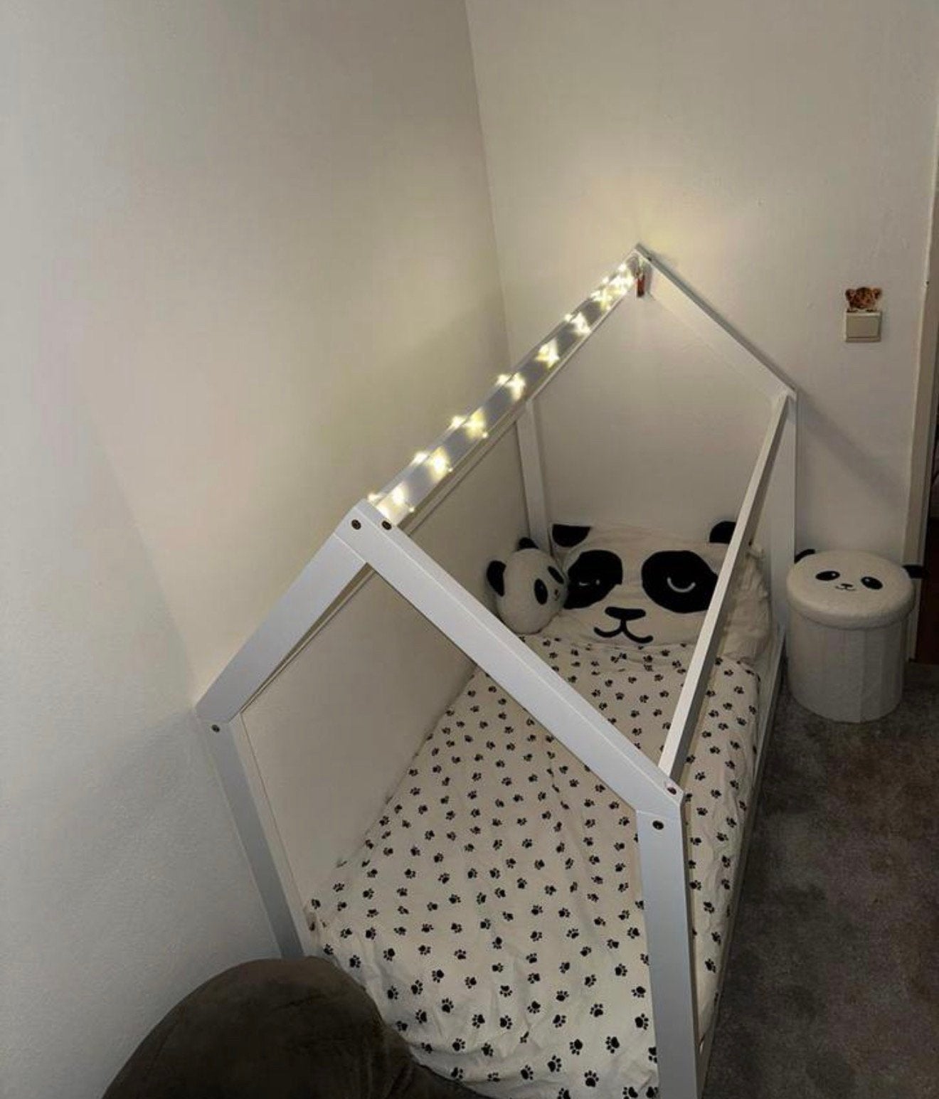 Peuterbed 140x79, Ophalen, Zo goed als nieuw, 140 tot 160 cm, 70 tot 85 cm