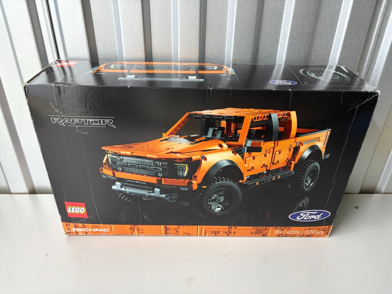 LEGO Technic Ford F-150 Raptor 42126 zgan, Ophalen of Verzenden, Zo goed als nieuw
