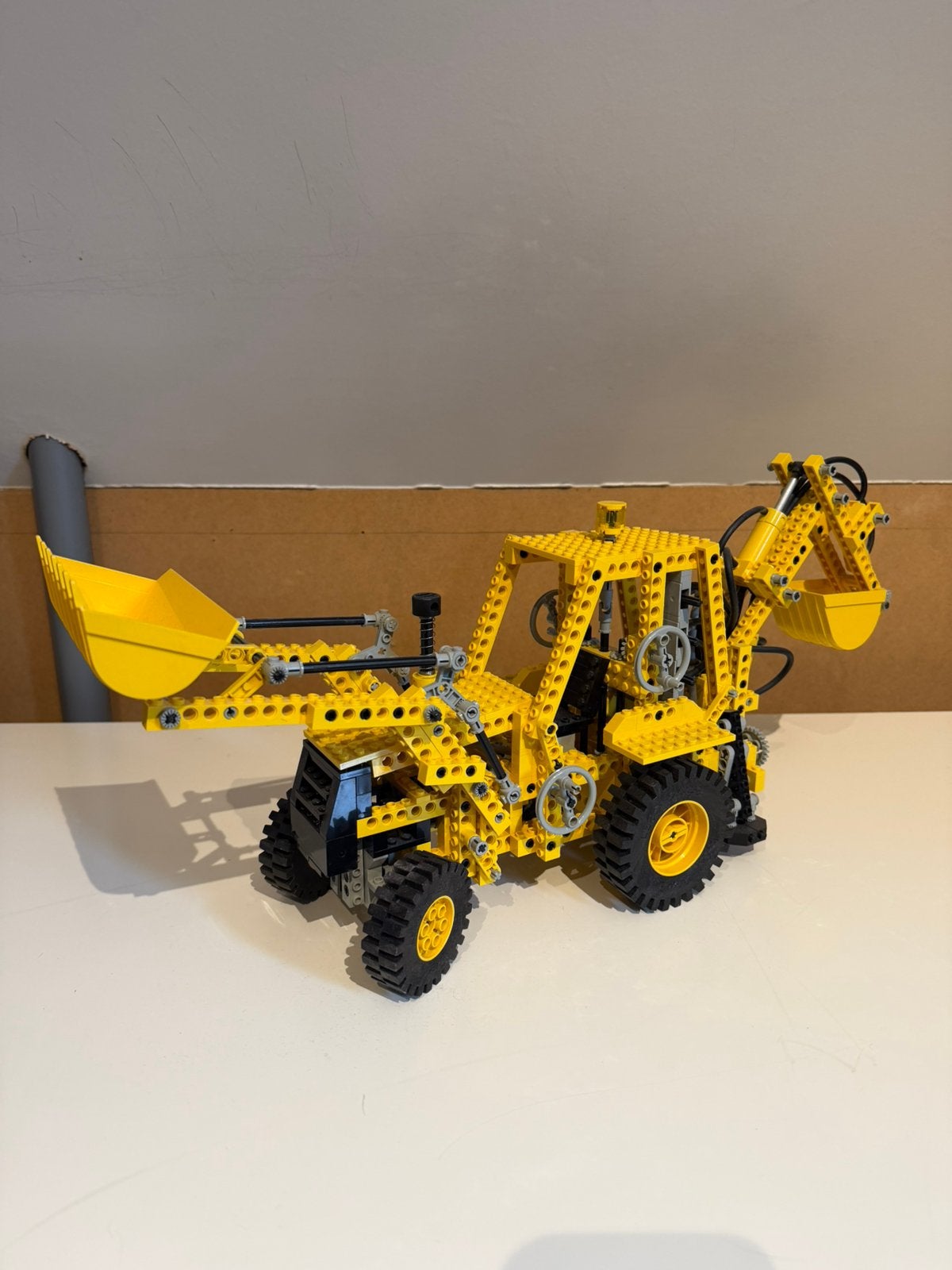 Lego Technic Loader 8862 (jaar 1989), Kinderen en Baby's, Ophalen, Gebruikt, Lego, Complete set