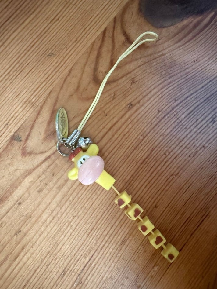 Leendert Jan Vis giraffe mobiel charm 00s, Ophalen of Verzenden, Nieuw, Dier of Natuur