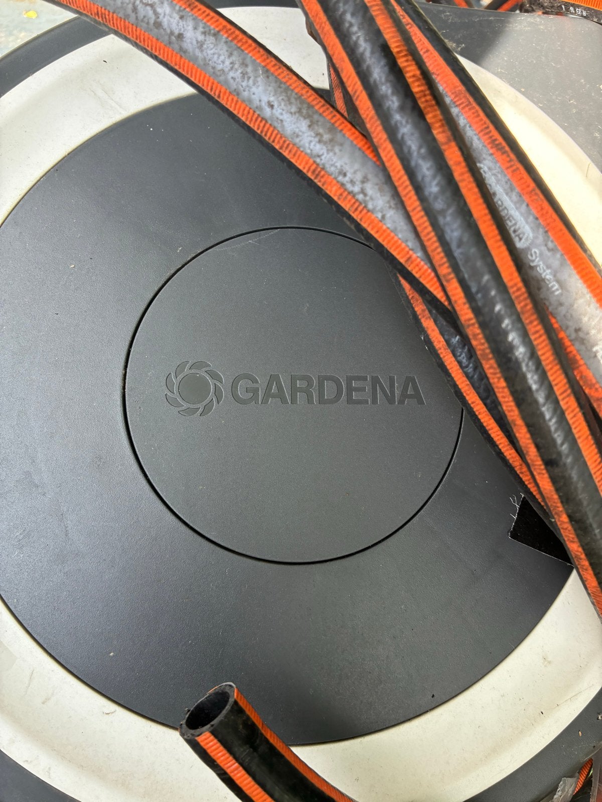Gardena Wandslangbox 15m - Zo goed als nieuw, Ophalen of Verzenden, Zo goed als nieuw, Tuinslanghaspel