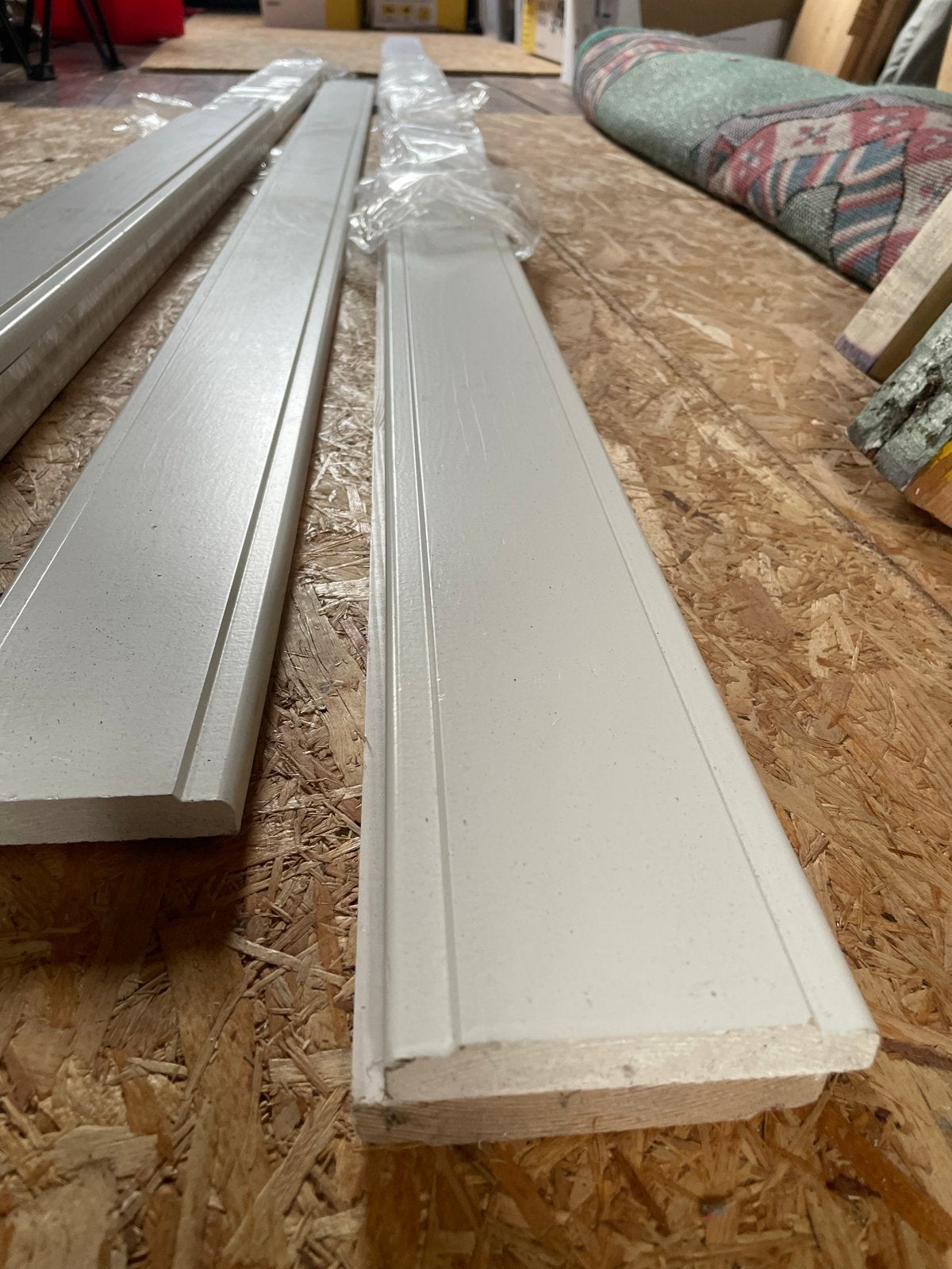 Witte MDF Plinten architraaf - Nieuw en Ongebruikt, Ophalen, Nieuw, Mdf, 250 cm of meer