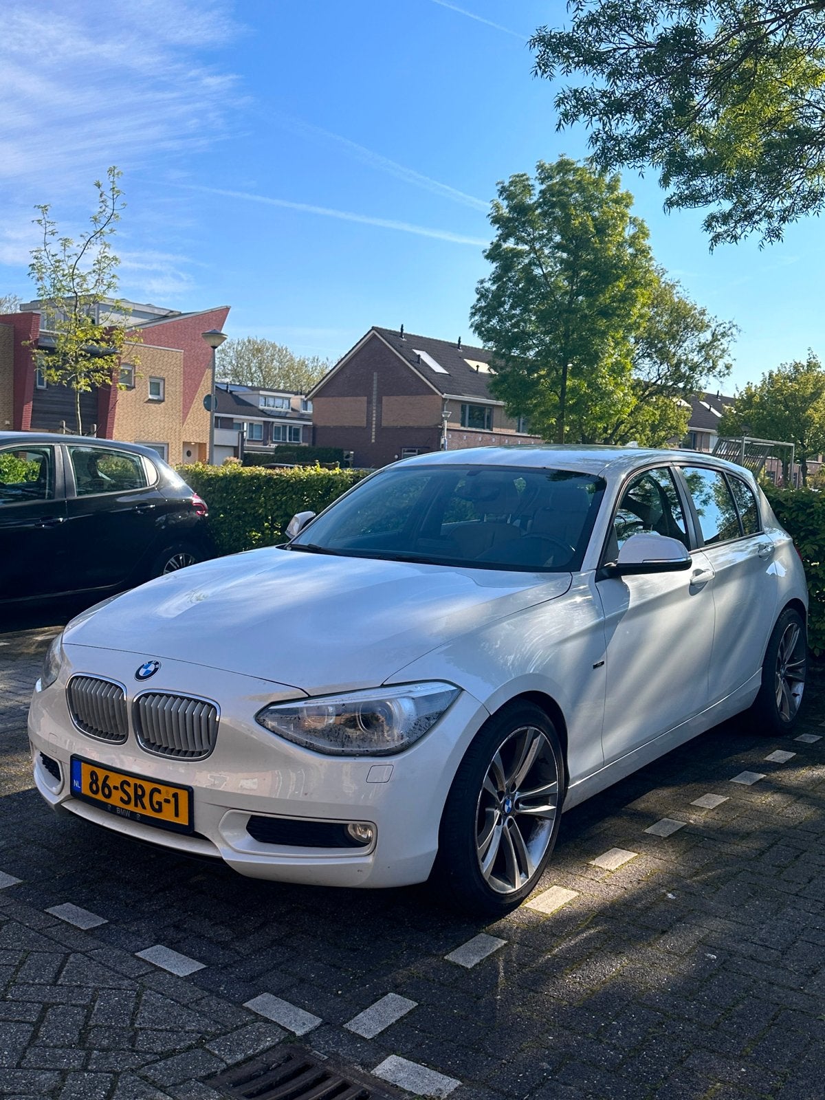 BMW 1-Serie 116I 100KW 5DR 2011 Wit, Auto's, 1-Serie, 4 cilinders, Wit, Origineel Nederlands