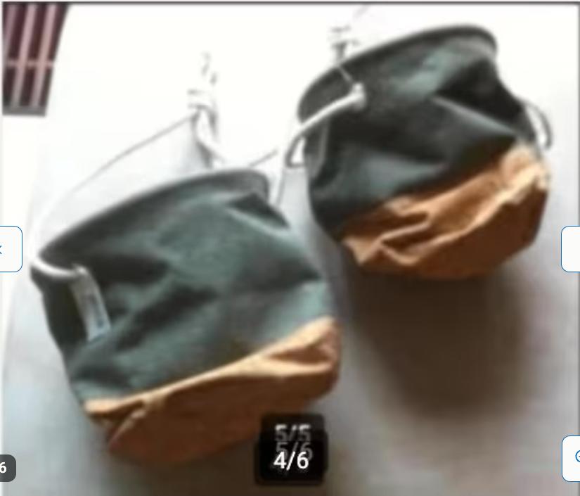 2 design planten hangers katoen H18 Br16cm, Ophalen of Verzenden, Rond, Kunststof, Minder dan 30 cm