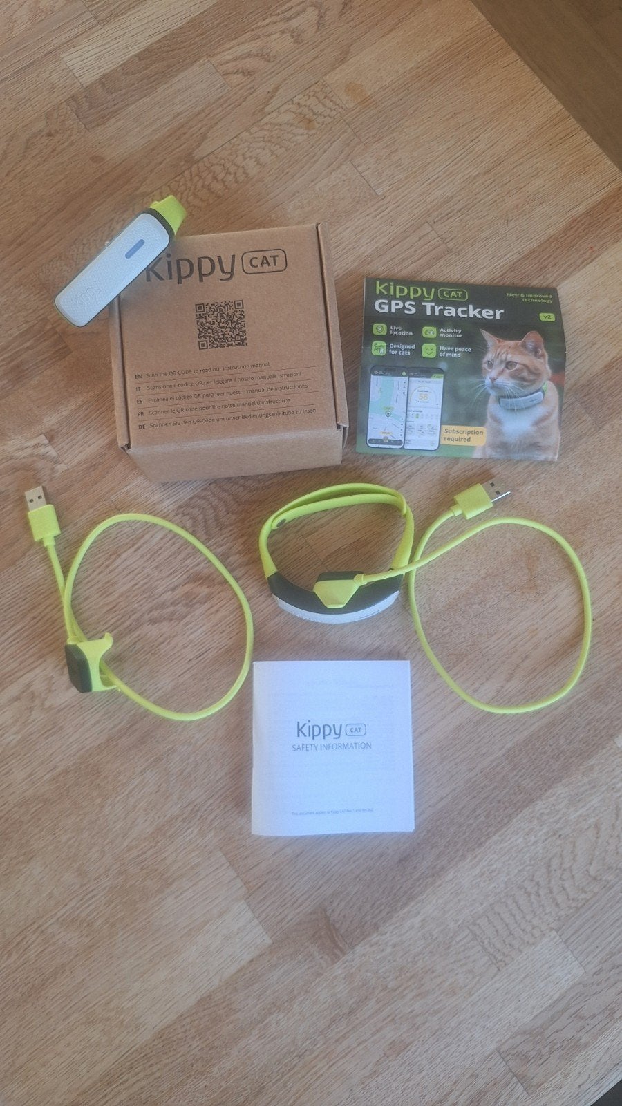 Kippy GPS Tracker kat (2 stuks), Ophalen of Verzenden, Zo goed als nieuw