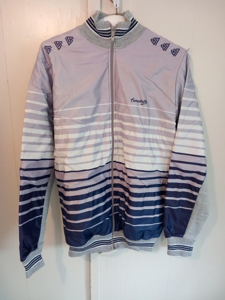 Vintage Campitello jaren 80 trainings/ wieler jack, Ophalen of Verzenden, Gebruikt, Kleding