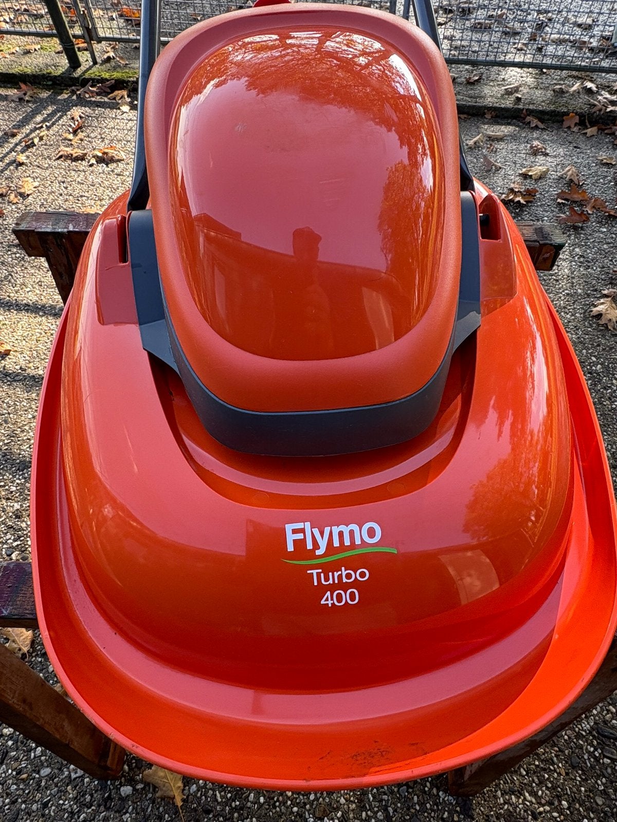 Flymo turbo 400, Zweefmaaier, Ophalen, Zo goed als nieuw