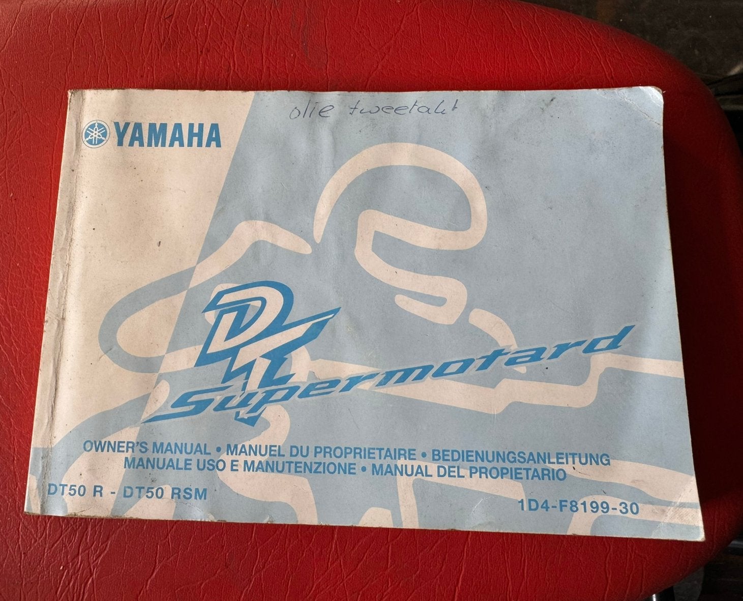 Handleiding Yamaha DT 50, Ophalen of Verzenden