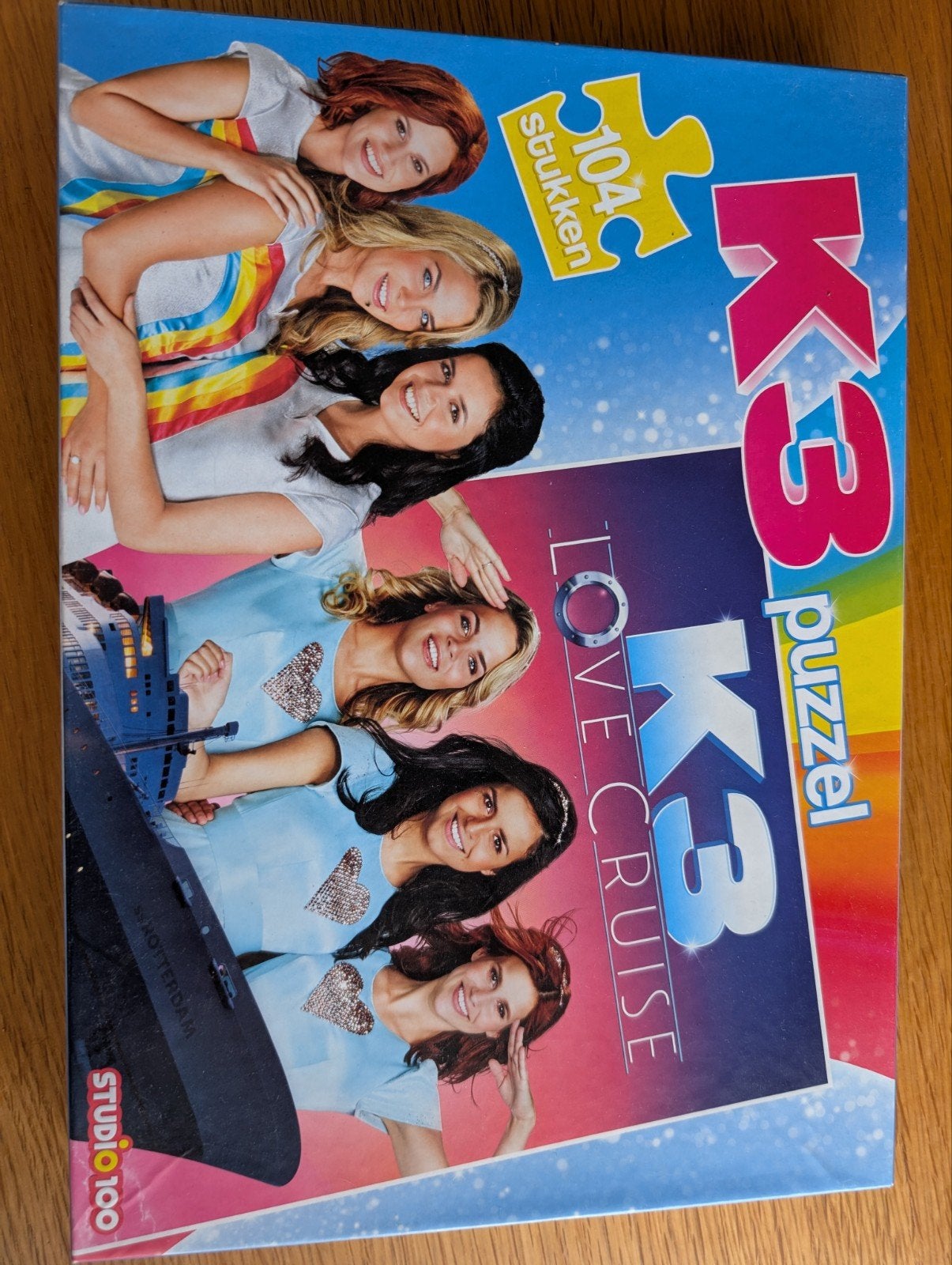 puzzel K3 lovecruise, Een of twee spelers, Ophalen, Gebruikt, Studio 100