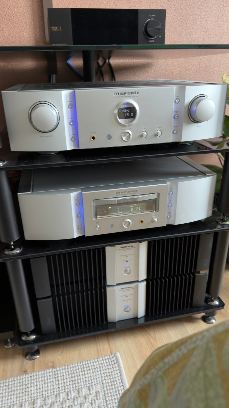 Marantz PM-15s2 Marantz  SA-15s1, Ophalen of Verzenden, Zo goed als nieuw, Overige merken