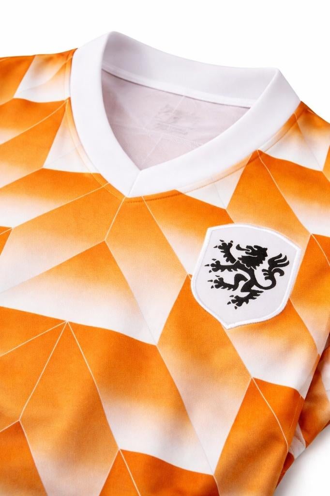Retro Nederland Shirt Heren – Oranje, Maat 52/54 (L), Onbekend, Verzenden, Nieuw