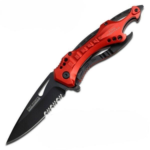 Tac Force Infamous Fire Fighter - Police EDC Zakmes, Caravans en Kamperen, Tac Force, Www.targetshop.nl, Verzenden, Nieuw