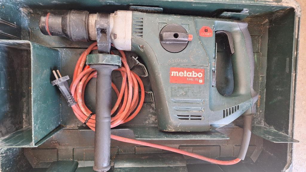 Metabo KHE 75 SDS MAx sloophamer breekhamer boorhamer, ., Ophalen of Verzenden, Zo goed als nieuw, .