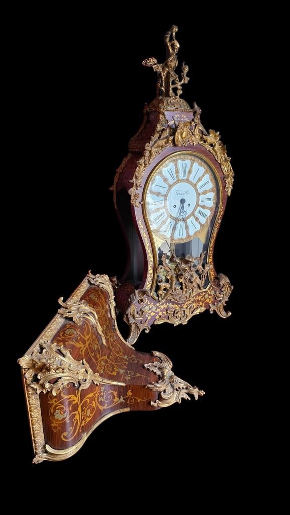 Super grote boulle klok met consol 130 cm