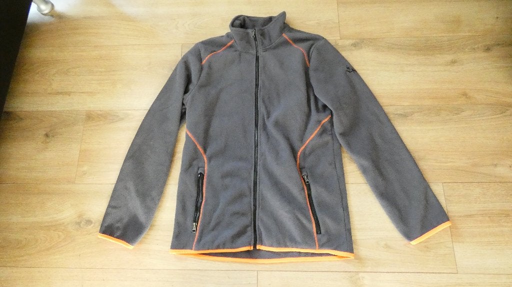 Grijs fleece vest van Crivit, Maat 48/50 (M), Ophalen of Verzenden, Zo goed als nieuw, Trui