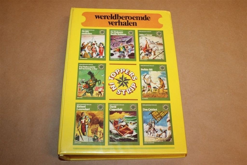 Toppers in Strip — Complete Map 2 met 16 Delen 1974, Boeken, Stripboeken, Eén stripboek, Ophalen of Verzenden, Gelezen