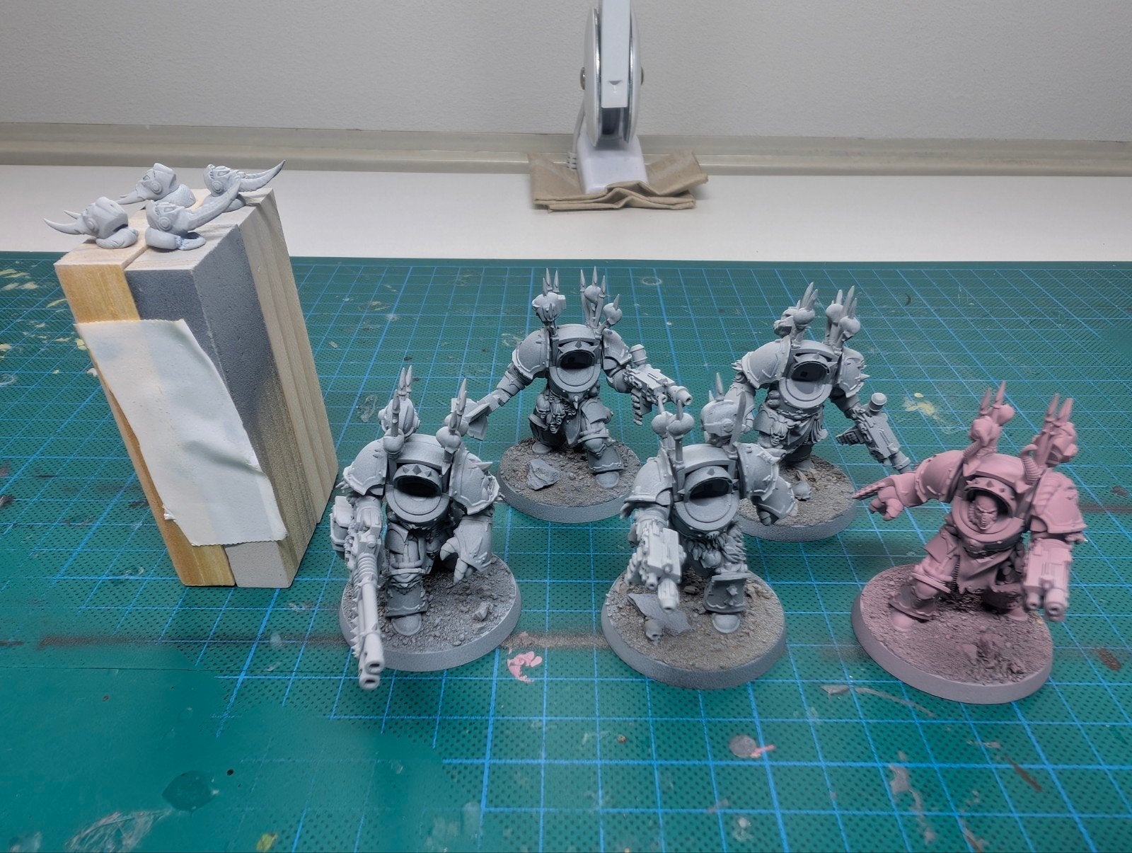 Warhammer 40k chaos space marine terminators, Hobby en Vrije tijd, Wargaming, Ophalen of Verzenden