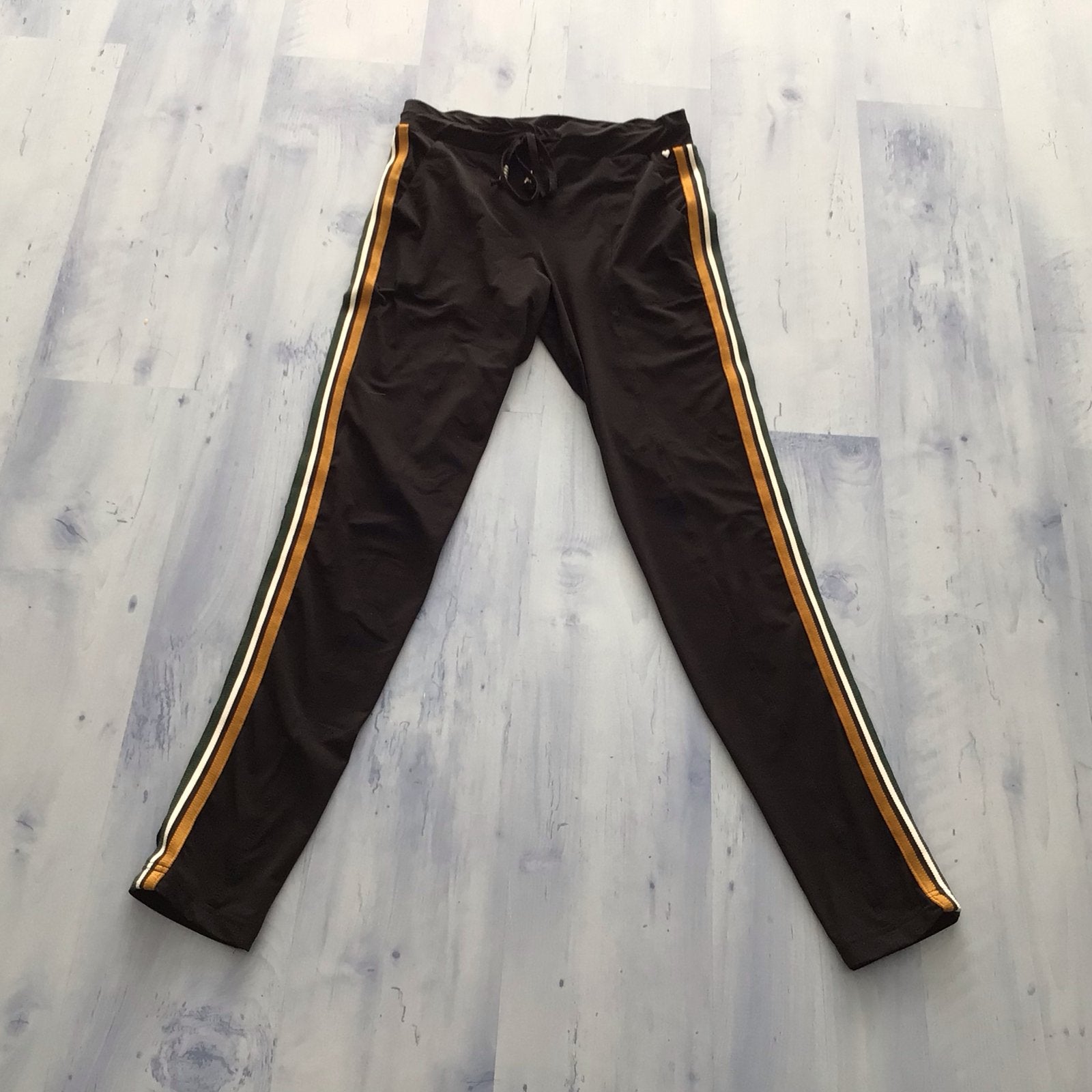 Helena Hart Broek XS (past ook M) met zijstrepen, Kleding | Dames, Maat 38/40 (M), Meerkleurig, Ophalen of Verzenden, Lang