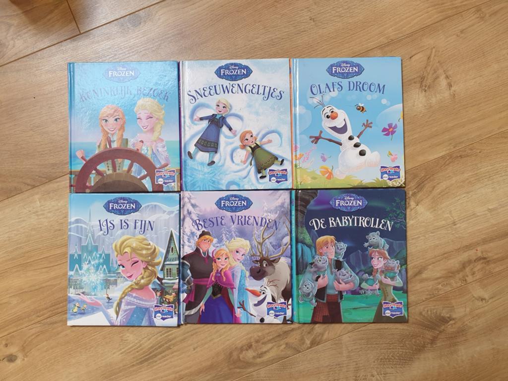 Bieken van frozen, Ophalen, Zo goed als nieuw