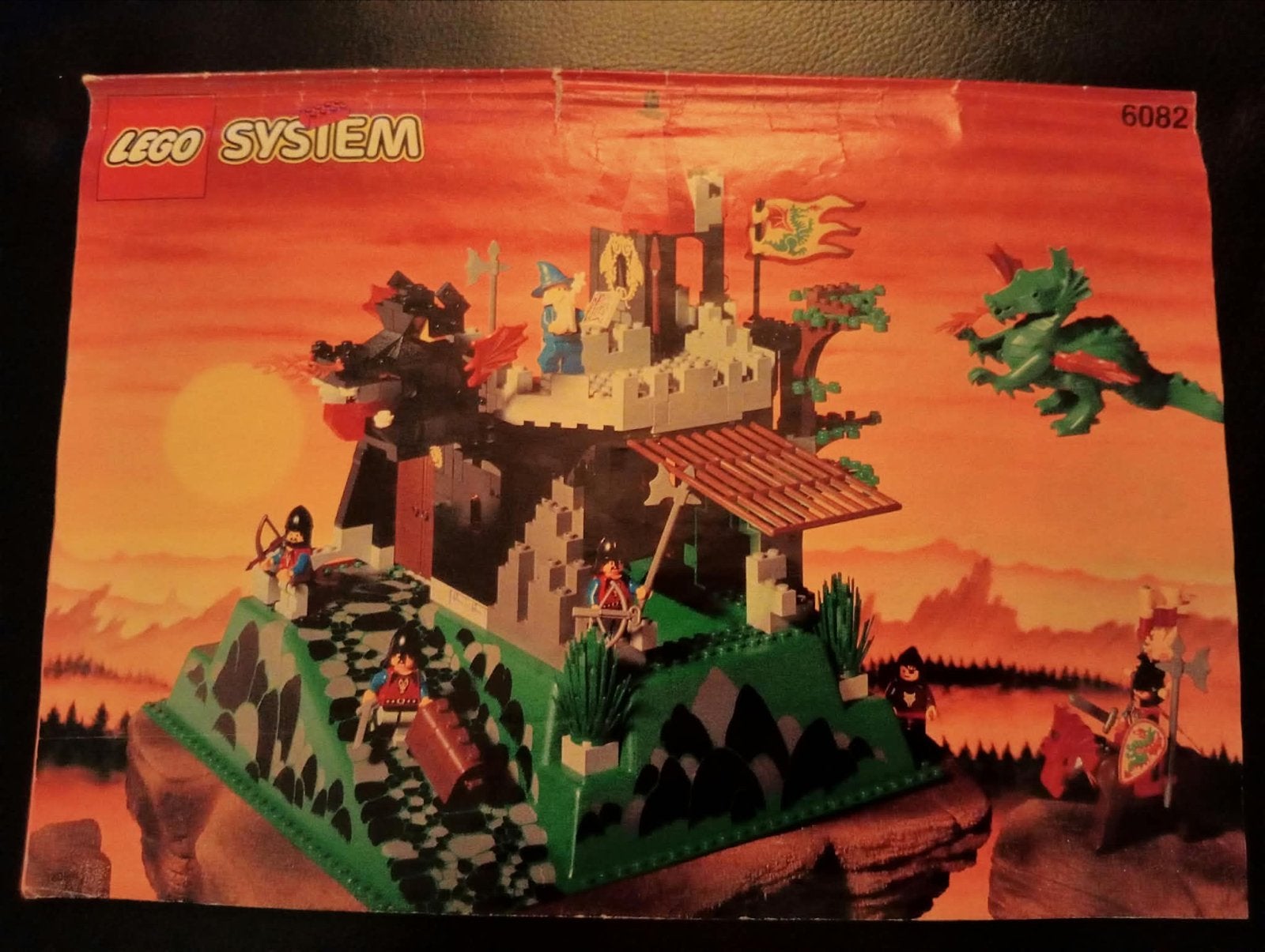Handleiding Lego Castle Dragon Master-set 6082, Gebruikt, Lego, Ophalen of Verzenden, Castle