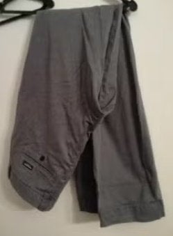 DOCKERS San Francisco Extra Slim fit Grijs W33 L34 (korter), Ophalen of Verzenden, Gedragen, Maat 48/50 (M), Grijs