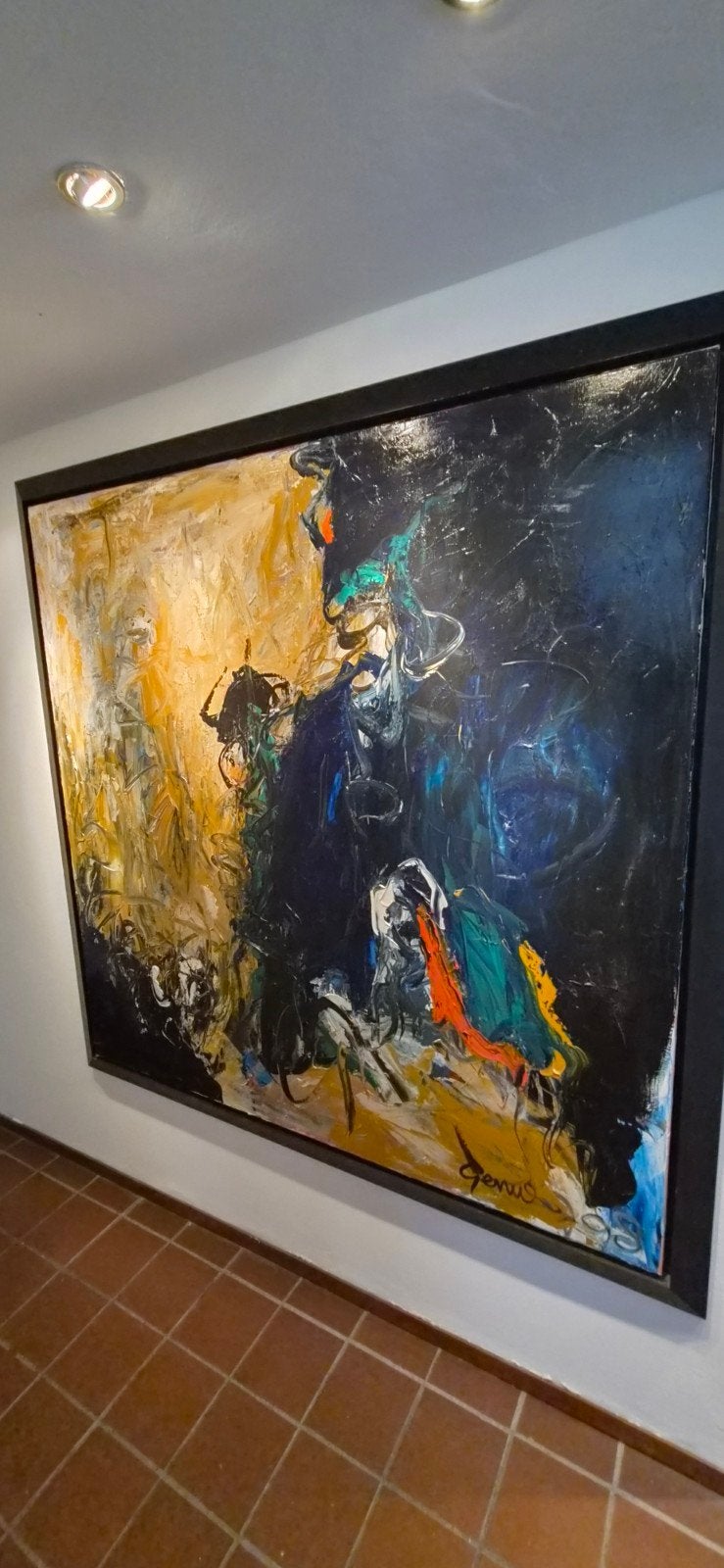 Gerriet Postma schilderij, Antiek en Kunst, Ophalen