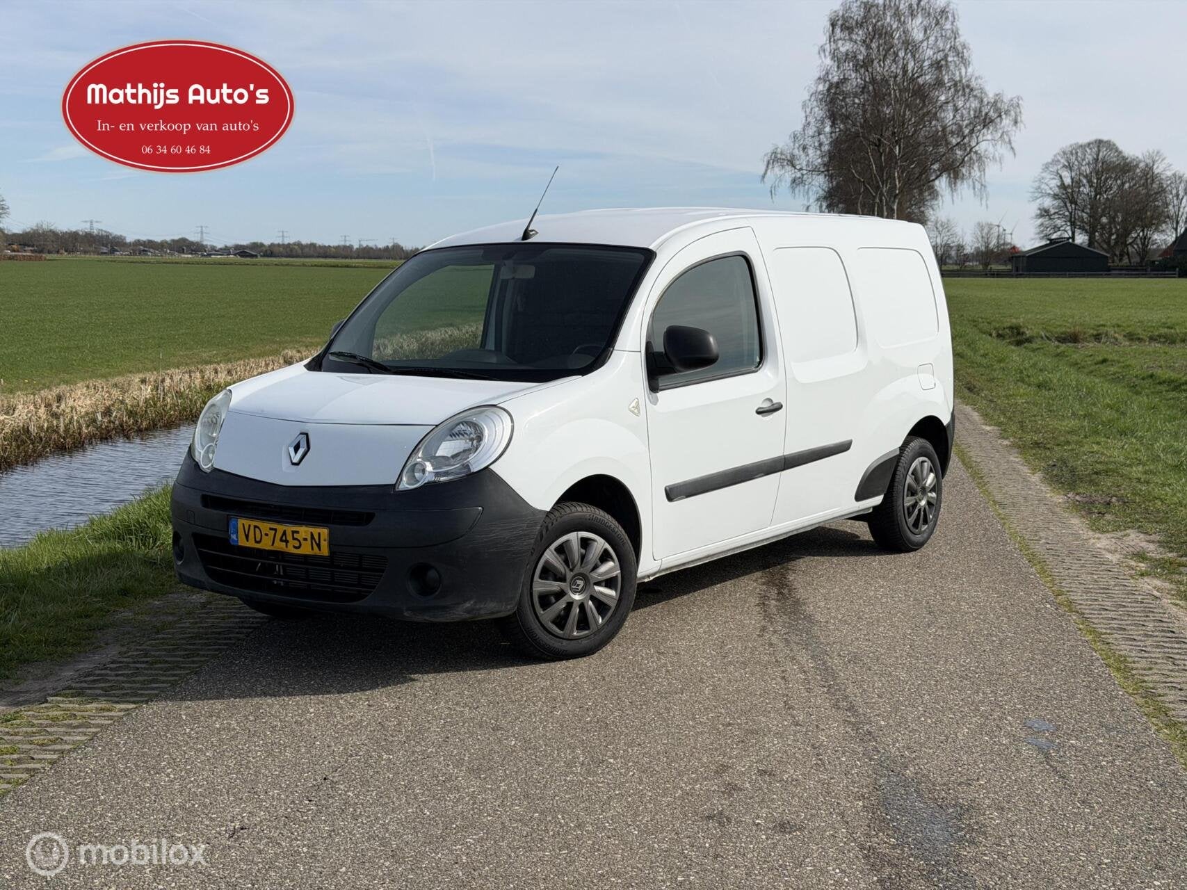 Renault Kangoo Express 1.5 dCi 110 Express Maxi Airco Marge!, Renault, Origineel Nederlands, Bedrijf, 2 stoelen