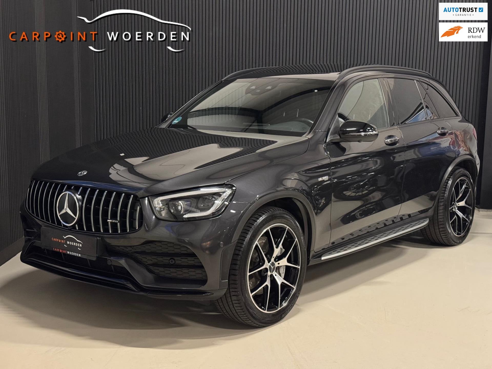 Mercedes-Benz GLC-klasse AMG 43 4MATIC | PANO | BURMESTER |, Auto's, Automaat, Dealer onderhouden, Gebruikt, Zwart