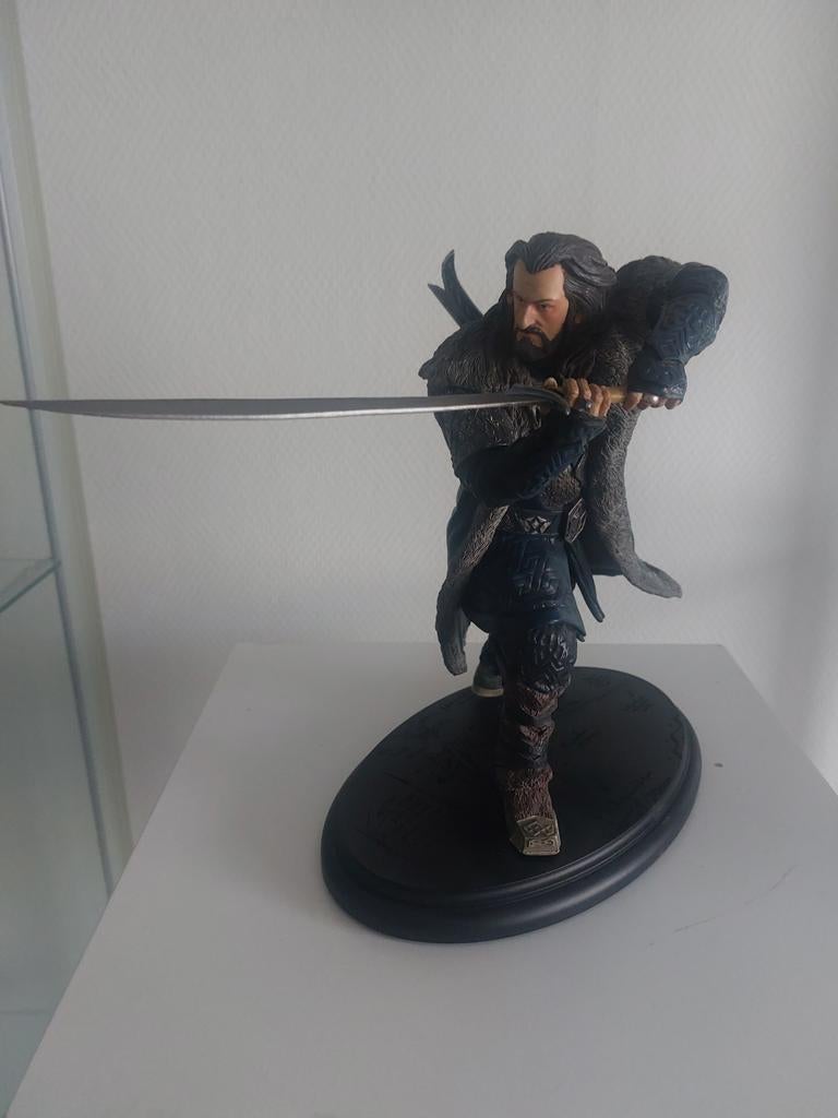Thorin Eiken Schild Beeldje - The Hobbit LOTR Weta, Ophalen of Verzenden, Zo goed als nieuw