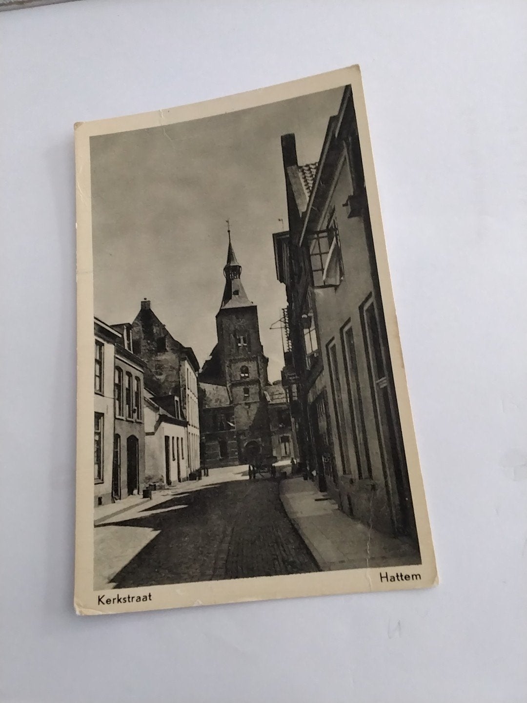 Oude Ansichtkaart Hattem Kerkstraat Gelderland, Ophalen of Verzenden, Voor 1920, Gelderland