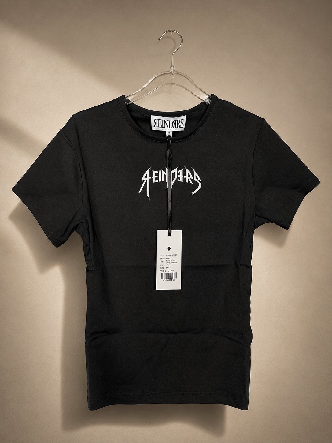 Reinders t-shirt, Zwart, Nieuw, Ophalen of Verzenden, Korte mouw