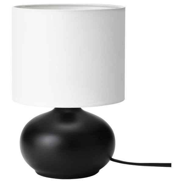 TVÄRFOT Tafellamp - zwart/wit - 6 stuks, Huis en Inrichting, Lampen | Tafellampen, Gebruikt, E14 (klein), Wit, Ophalen of Verzenden