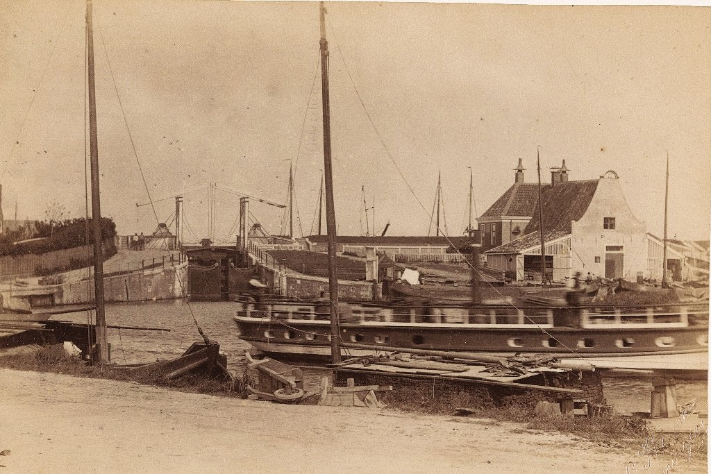 delfzijl, Verzamelen, Foto, Ophalen of Verzenden, Zo goed als nieuw, Voor 1940