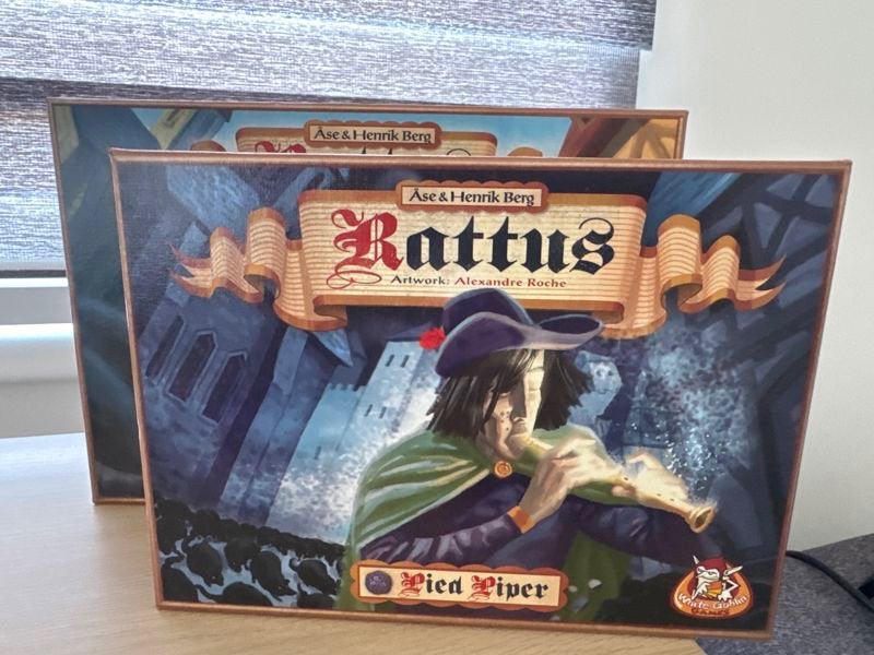 Rattus bordspel met Pied Piper uitbreiding - compleet, Ophalen of Verzenden, Zo goed als nieuw